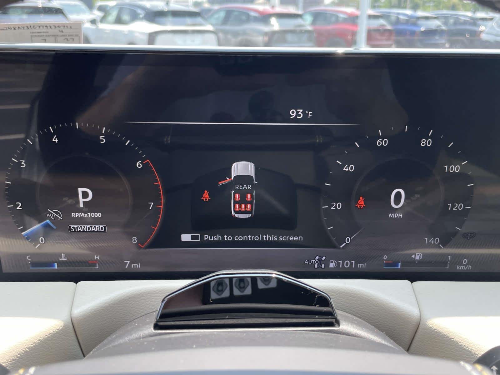 New 2026 Everest White Pearl Tricoat/Super Black Nissan Platinum Reserve image 3