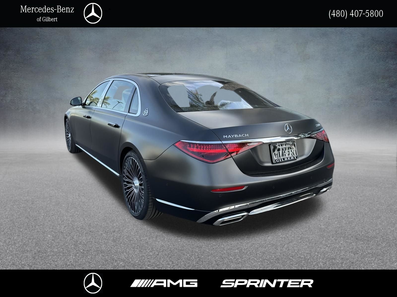 New 2026 MANUFAKTUR Graphite Grey Magno Mercedes-Benz Maybach S 580 image 3