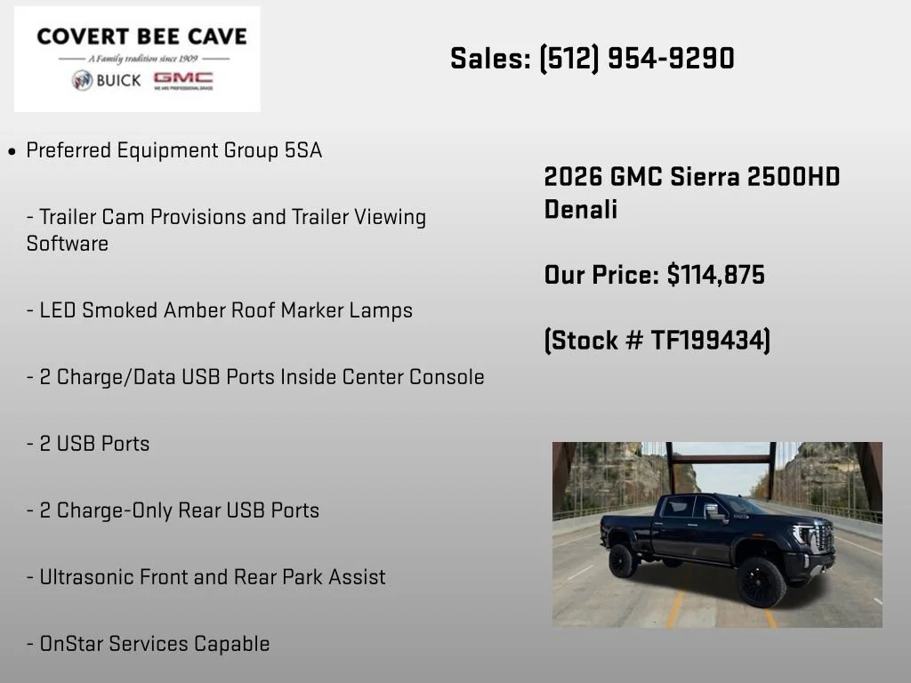 New 2026 Titanium Rush Metallic GMC Denali image 24