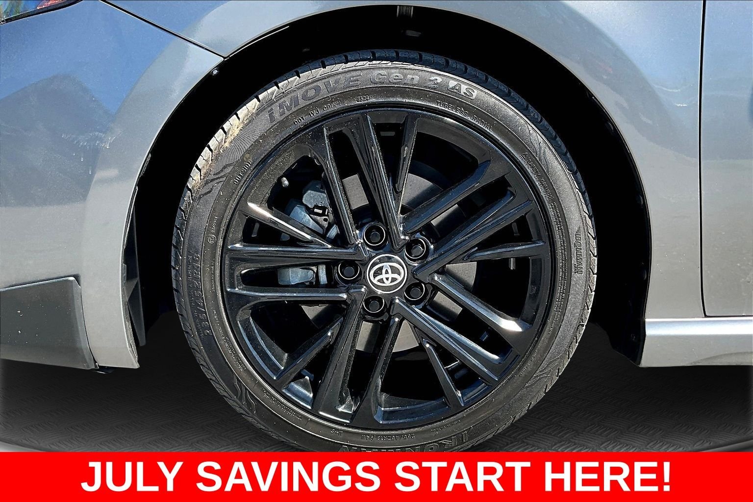 Used 2025 Gray Toyota SE image 42