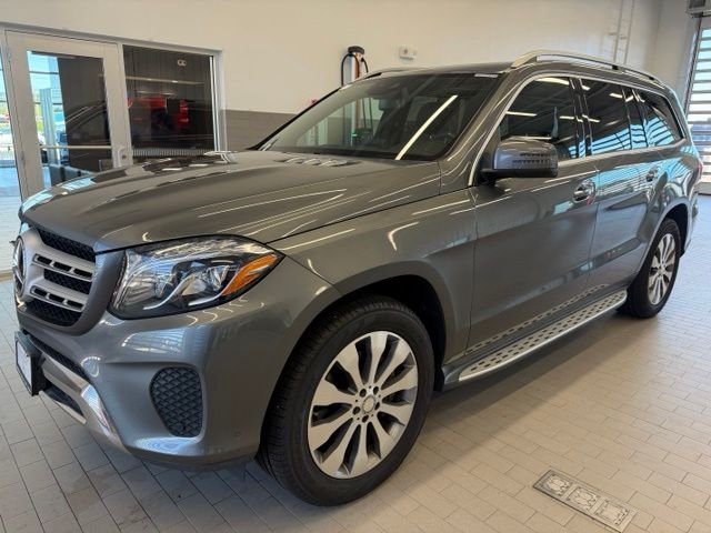 Used 2017 Gray Mercedes-Benz GLS 450 image 1