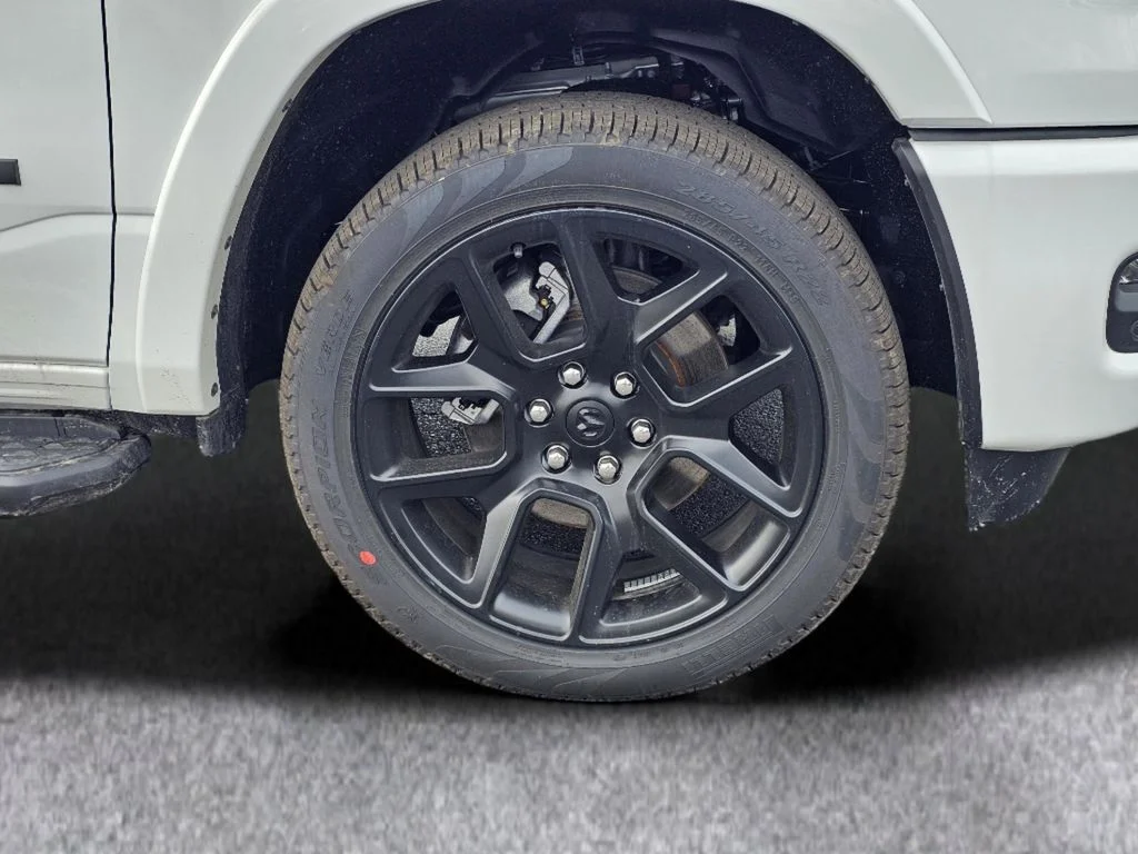 New 2026 Bright White Clear-Coat Exterior Paint RAM Laramie image 6