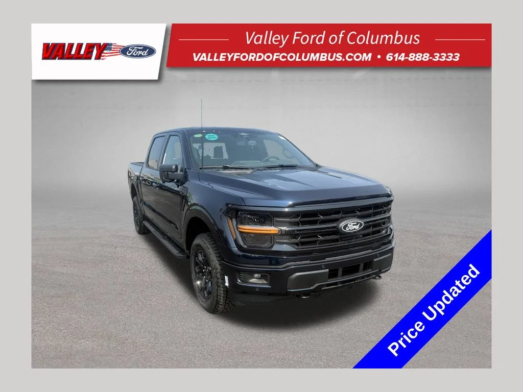 New 2026 Antimatter Blue Metallic Ford XLT image 1
