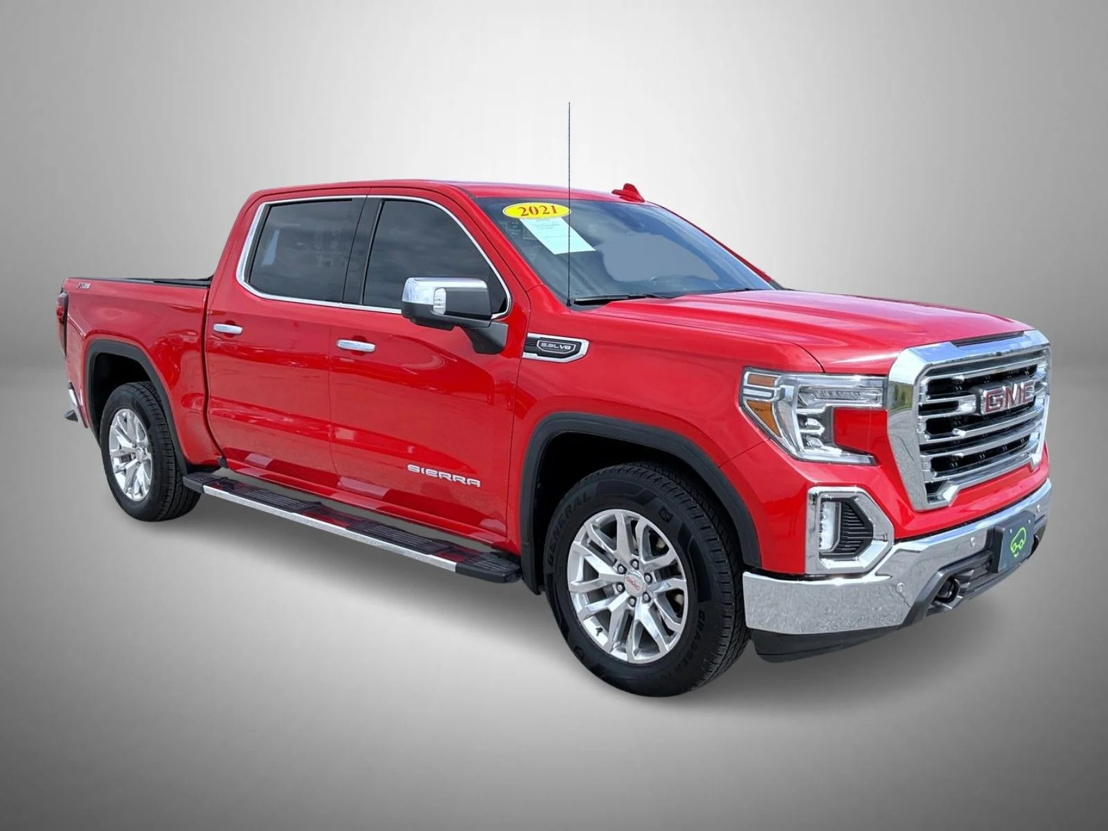 Certified Used 2021 Red GMC SLT image 3