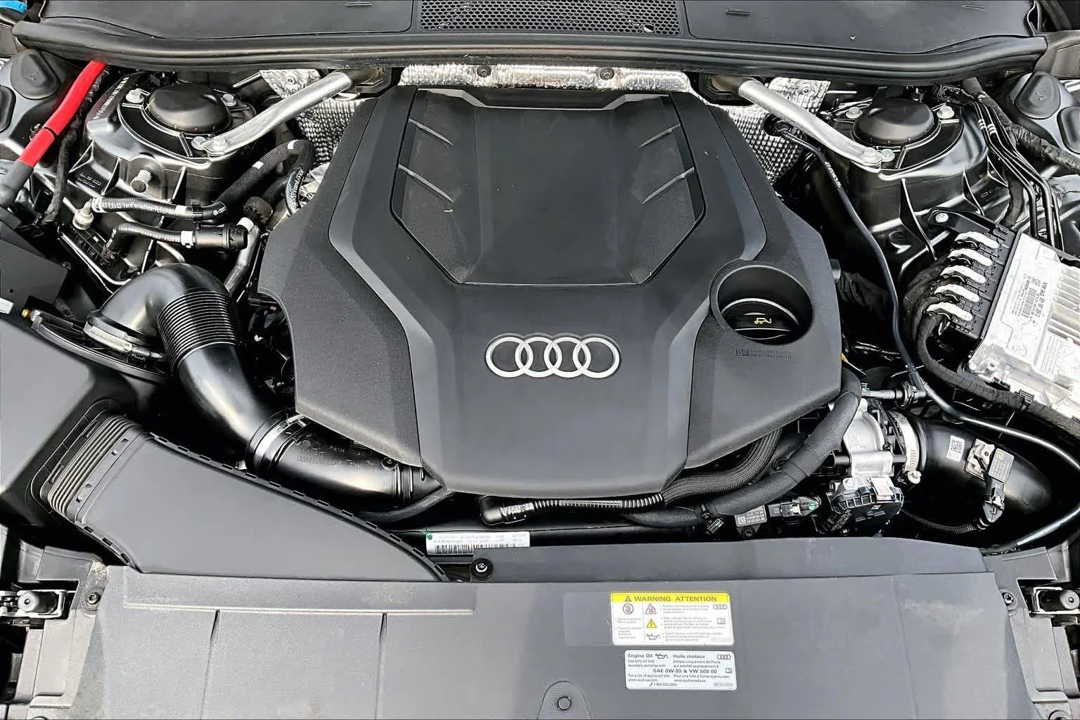 Used 2024 Daytona Gray Pearl Effect Audi Premium Plus image 32
