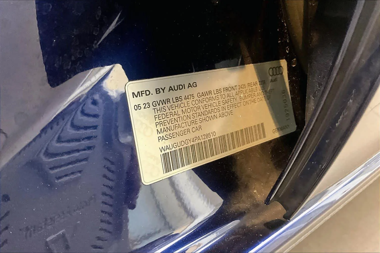Used 2023 Navarra Blue Metallic Audi Premium image 66