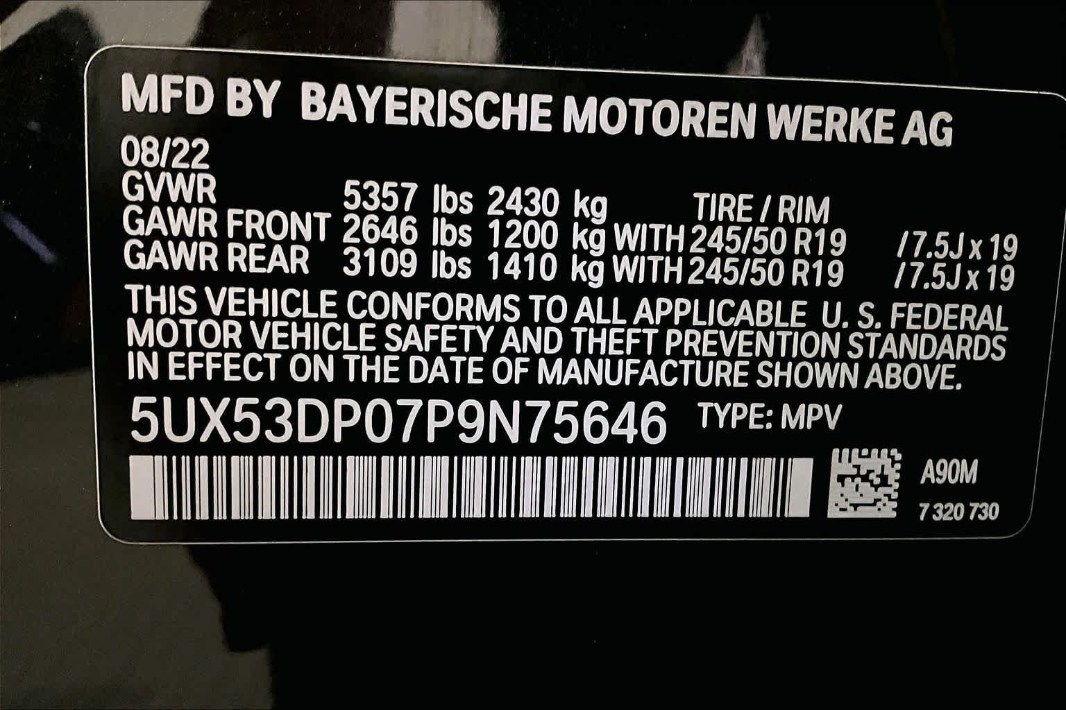 Certified Used 2023 Dark Graphite Metallic BMW xDrive30i image 33