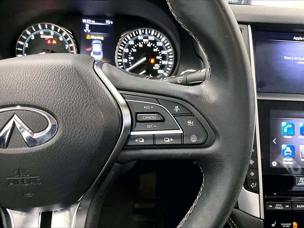 Used 2023 Dynamic Sunstone Red INFINITI LUXE image 24
