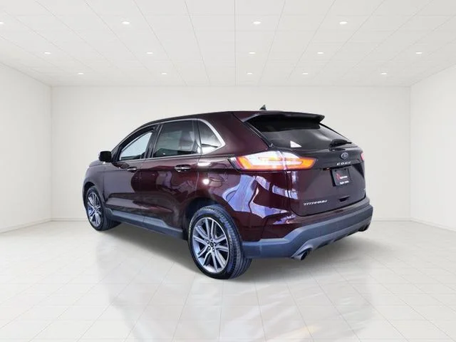 Certified Used 2024 Red Ford Titanium image 6