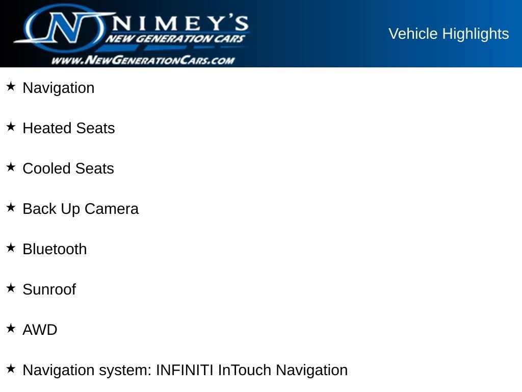 Used 2022 Blue INFINITI Autograph image 5