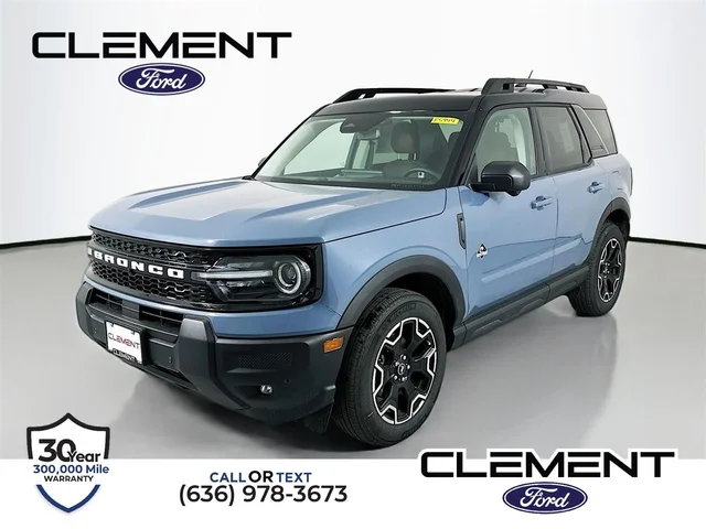 New 2025 Ford Bronco Sport Outer Banks 4D Sport Utility in
