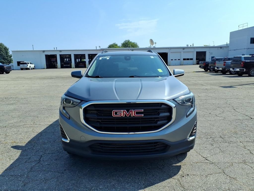 Used 2020 GMC Terrain SLE with VIN 3GKALTEV2LL108553 for sale in Saline, MI