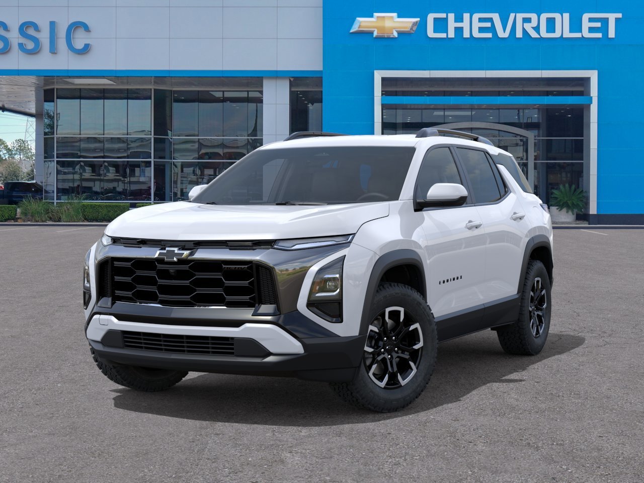 2026 Chevrolet Equinox ACTIV White at Classic Elite Chevrolet Sugar Land