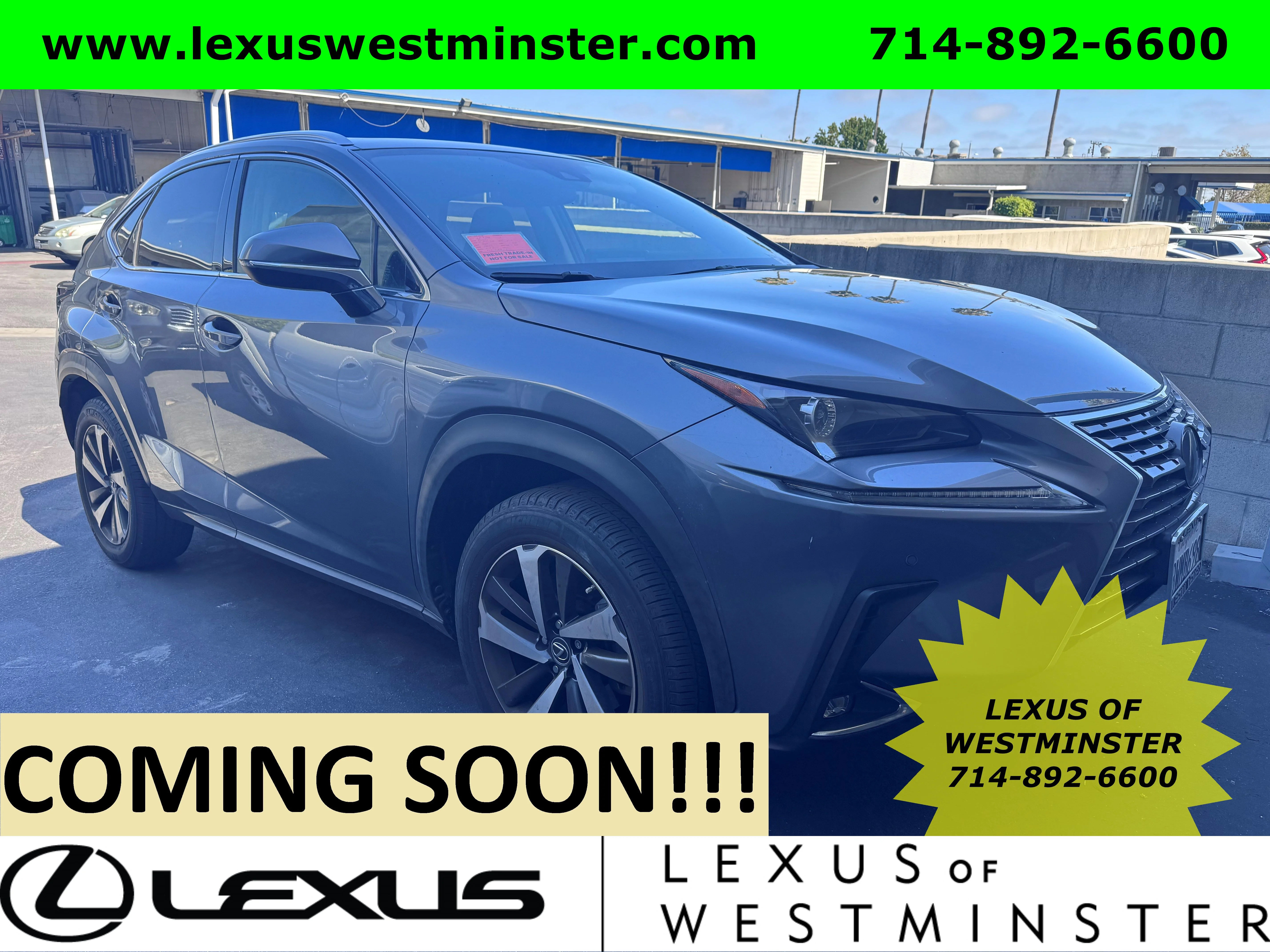 Certified Used 2021 Gray Lexus NX 300 image 1