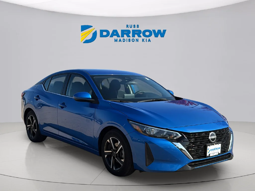Used 2025 Electric Blue Metallic Nissan SV image 7