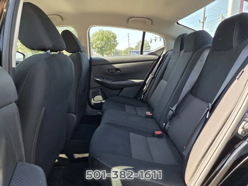 Used 2024 Super Black NISSAN SV CVT image 12