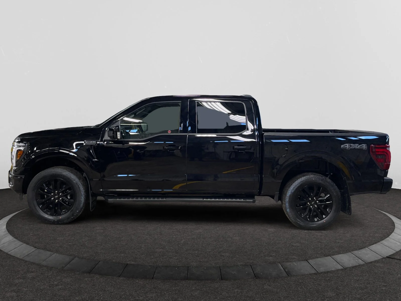 New 2026 Agate Black Metallic Ford Lariat image 2