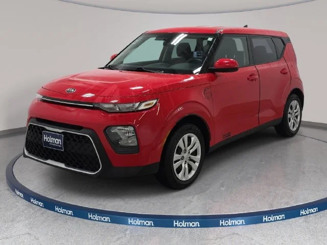 Certified Used 2021 Inferno Red Kia LX image 1