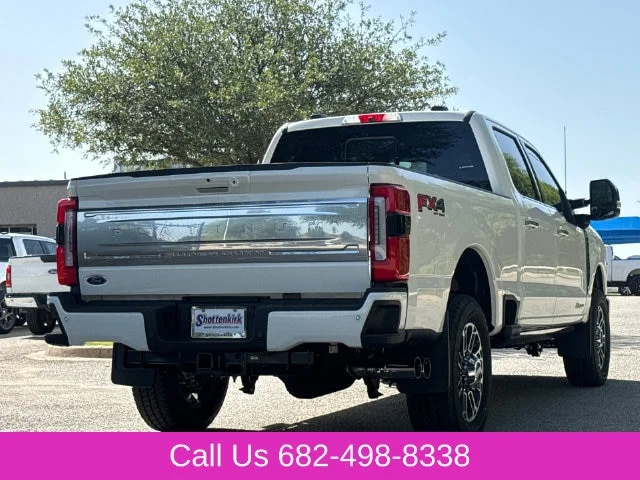 New 2026 Star White Metallic Tri-Coat Ford F-350® Platinum® image 10
