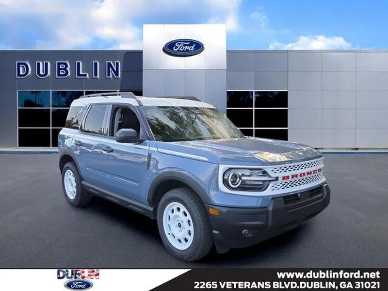 New 2026 Azure Gray Metallic Tri-Coat Ford Heritage image 1