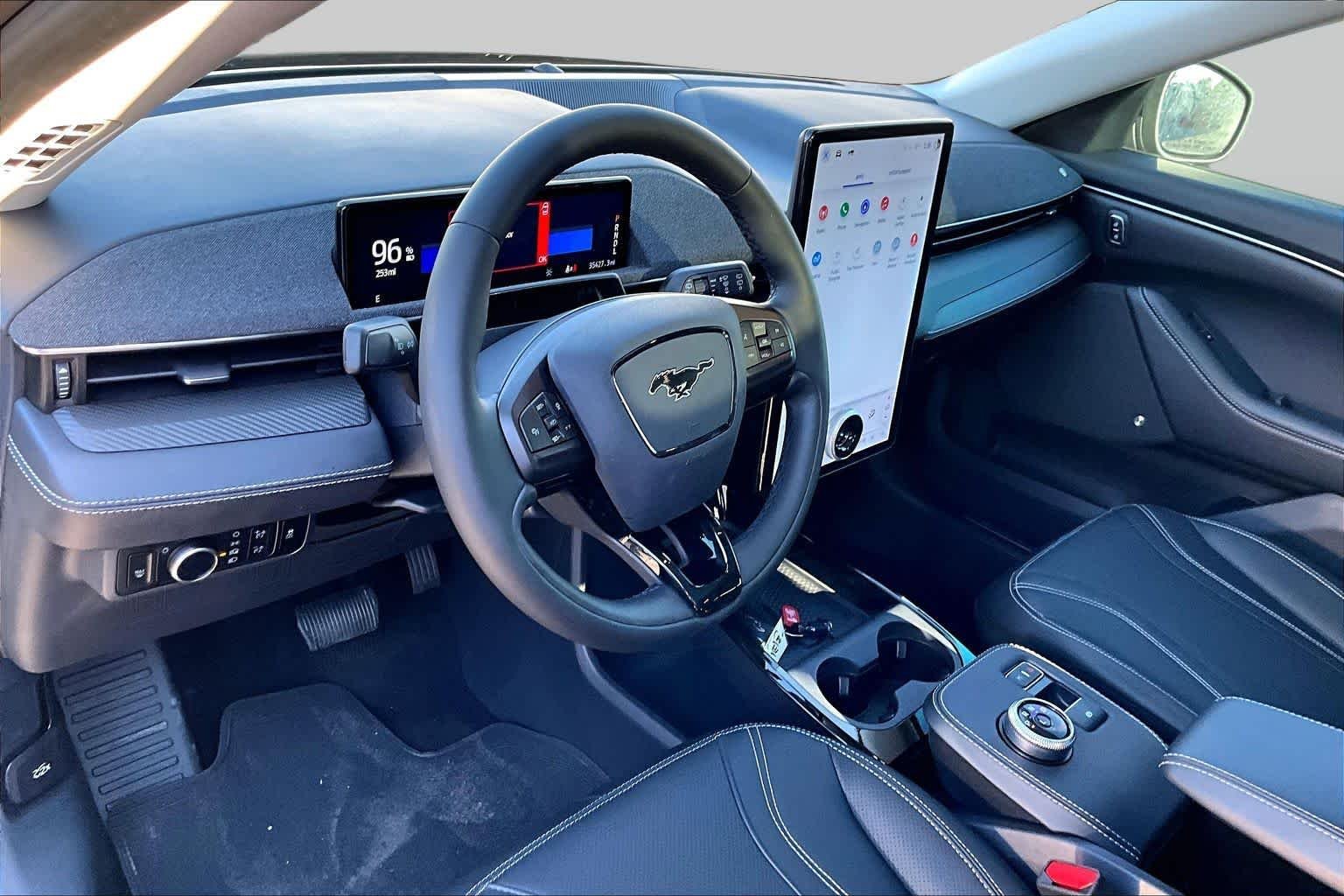 Used 2023 Carbonized Gray Metallic Ford Premium image 17