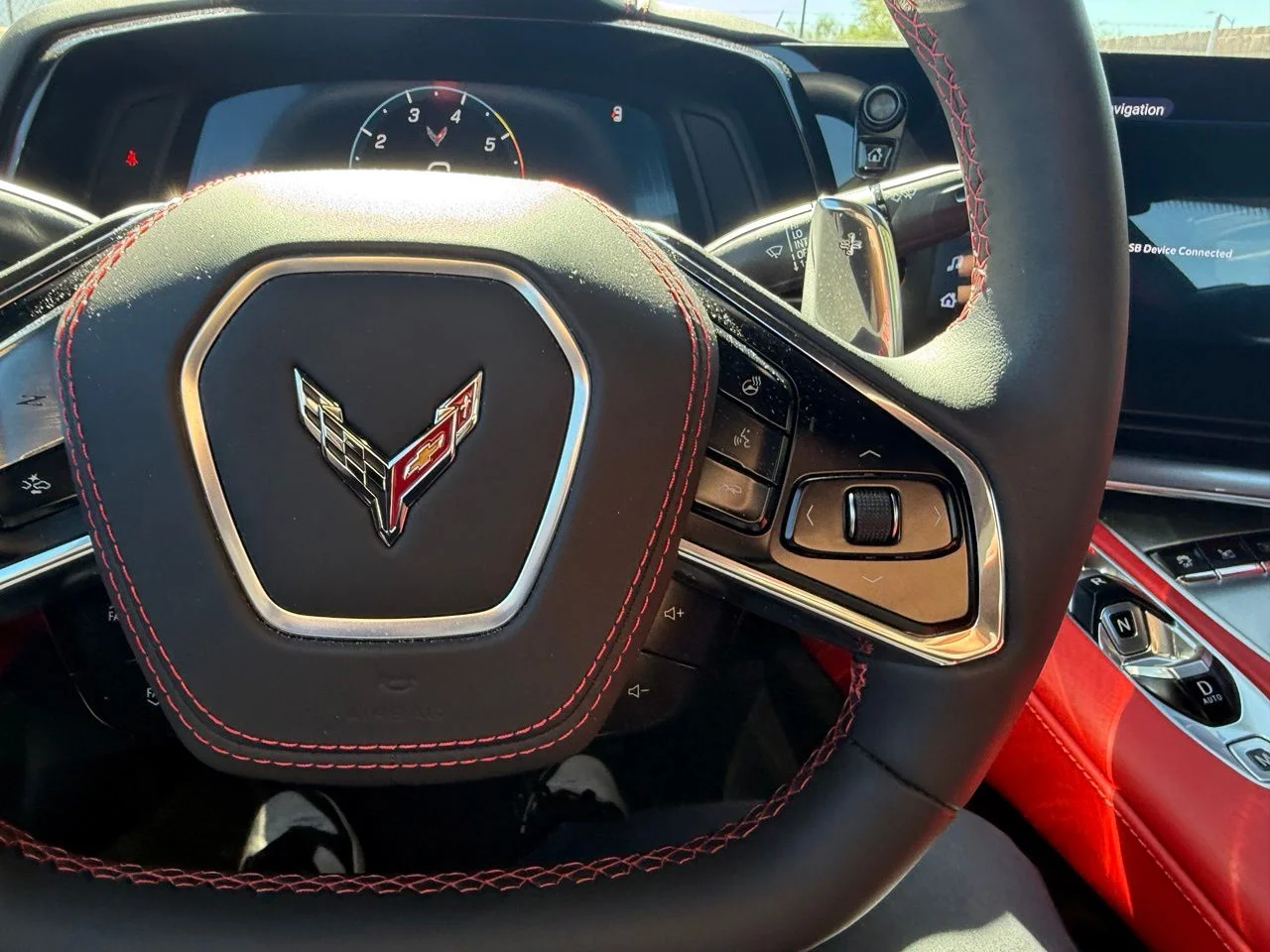 Used 2025 Torch Red Chevrolet Stingray image 16