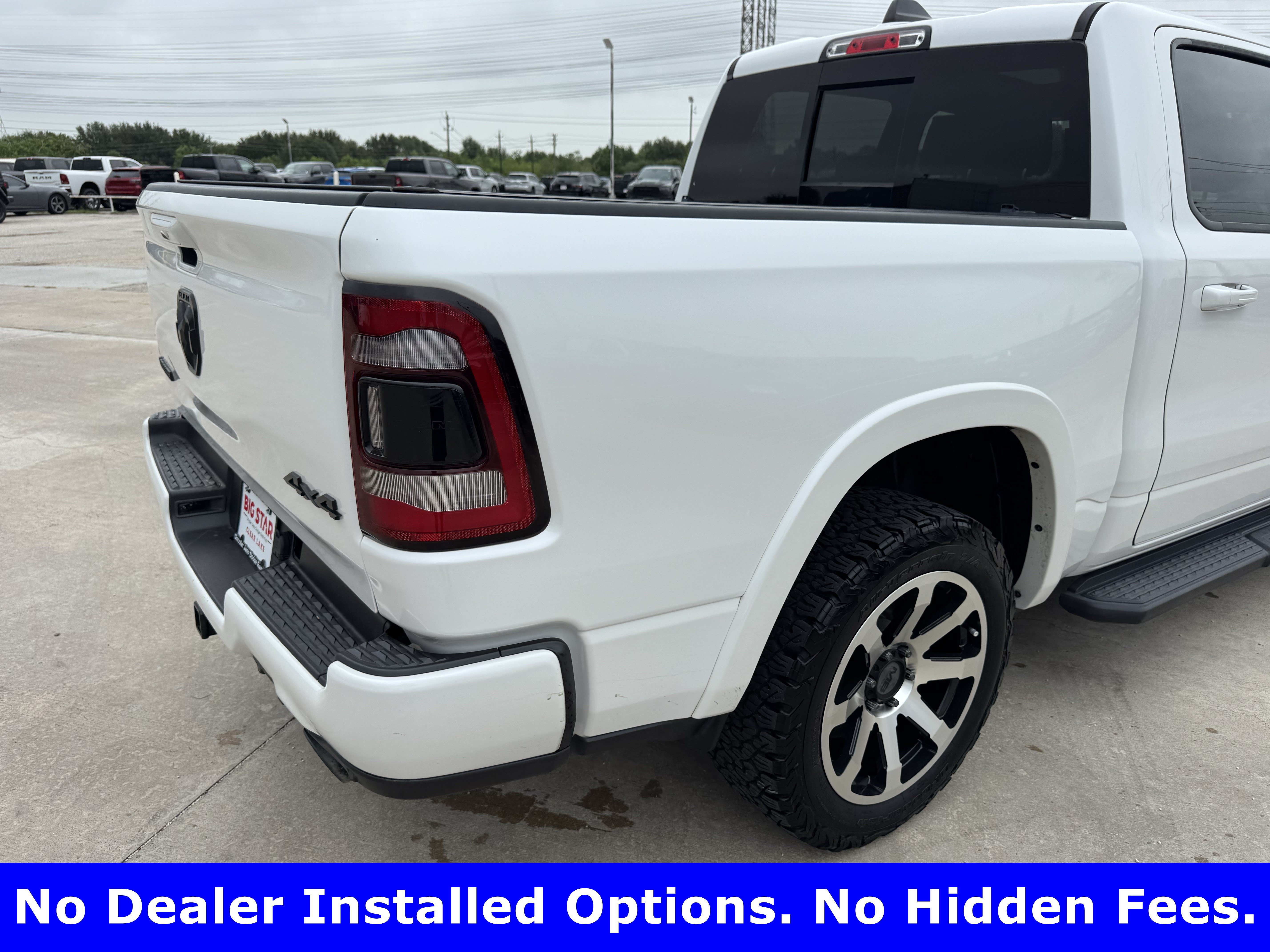 Used 2021 Ivory White Tri-Coat Pearlcoat Ram Laramie image 7
