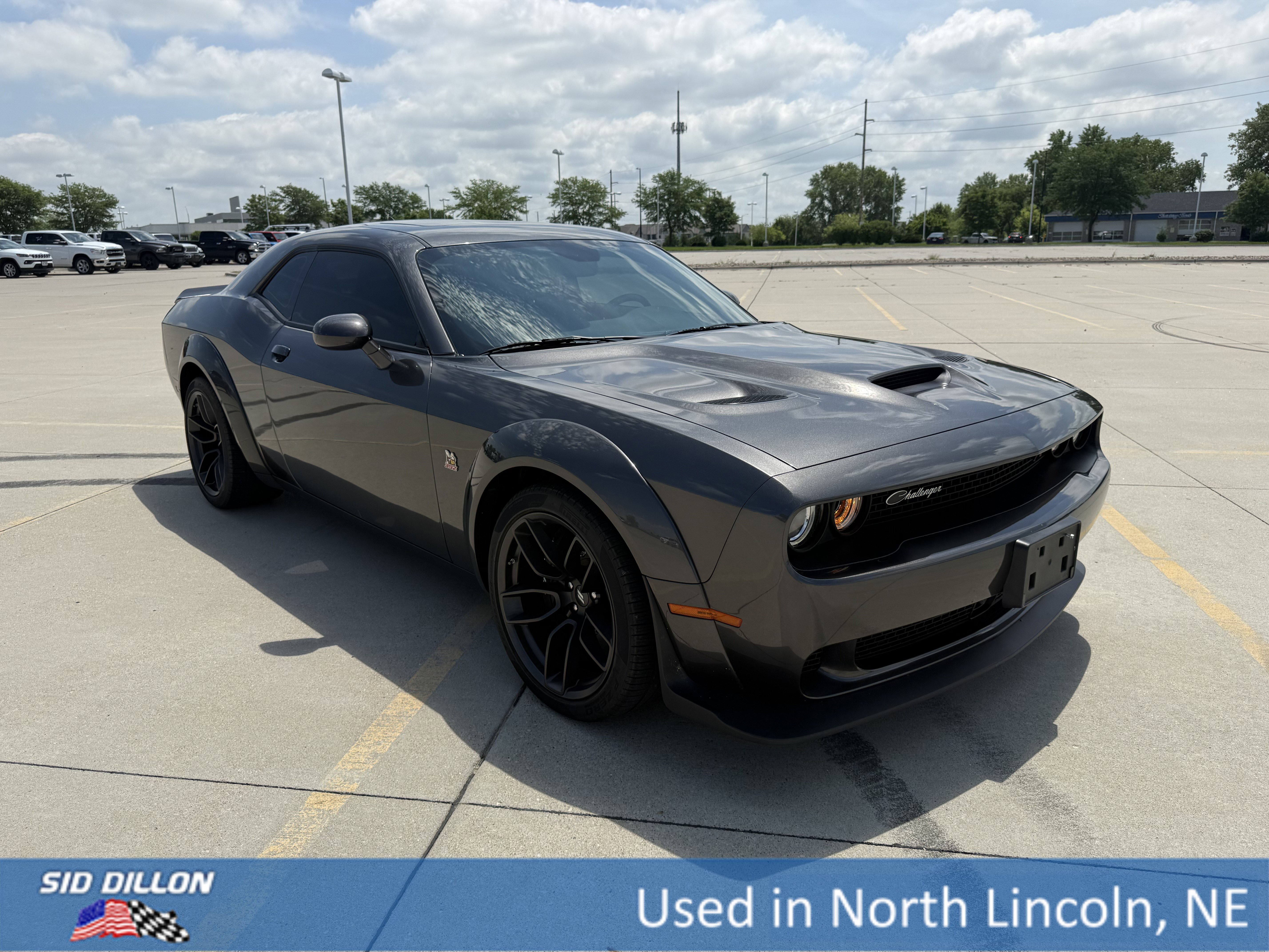 Used 2022 Granite Pearlcoat Dodge R/T Scat Pack Widebody image 6
