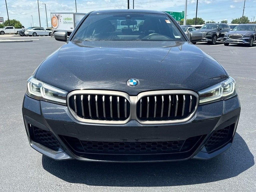 Used 2023 Black Sapphire Metallic BMW M550i xDrive image 9