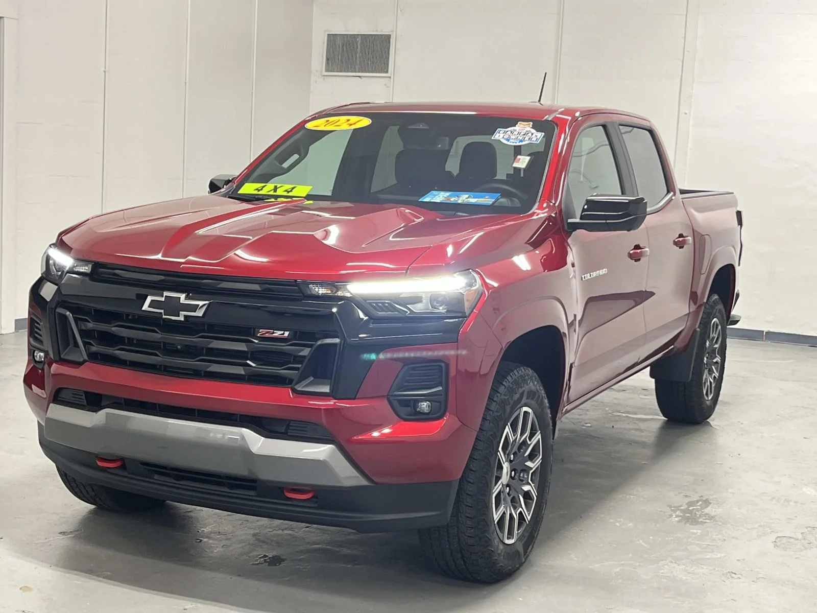 Used 2024 Radiant Red Tintcoat Chevrolet Z71 image 3