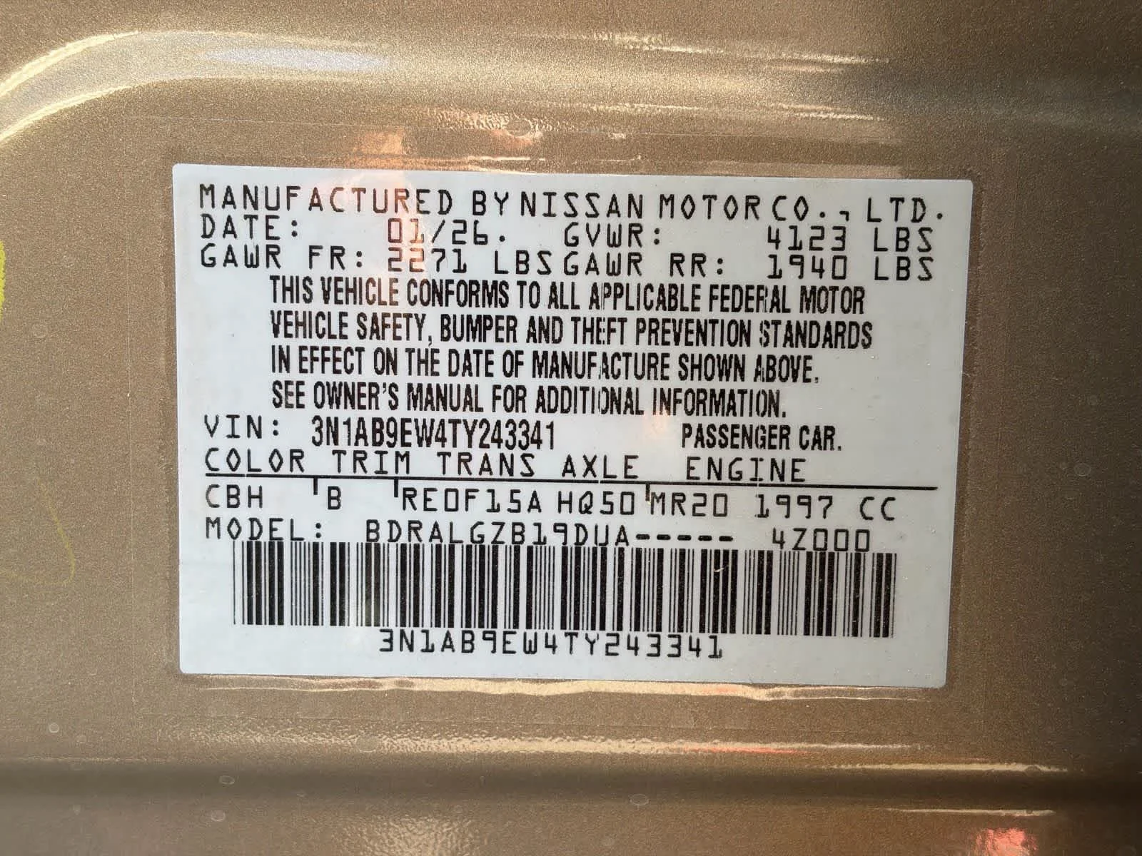 New 2026 Imperial Bronze Nissan SL image 26