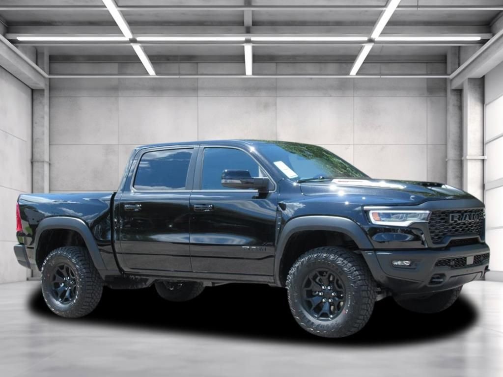 New 2026 Diamond Black Crystal Pearl-Coat Exterior Paint RAM RHO image 1