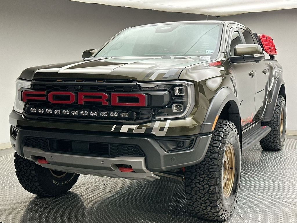 Used 2025 Green Metallic Ford Raptor image 1