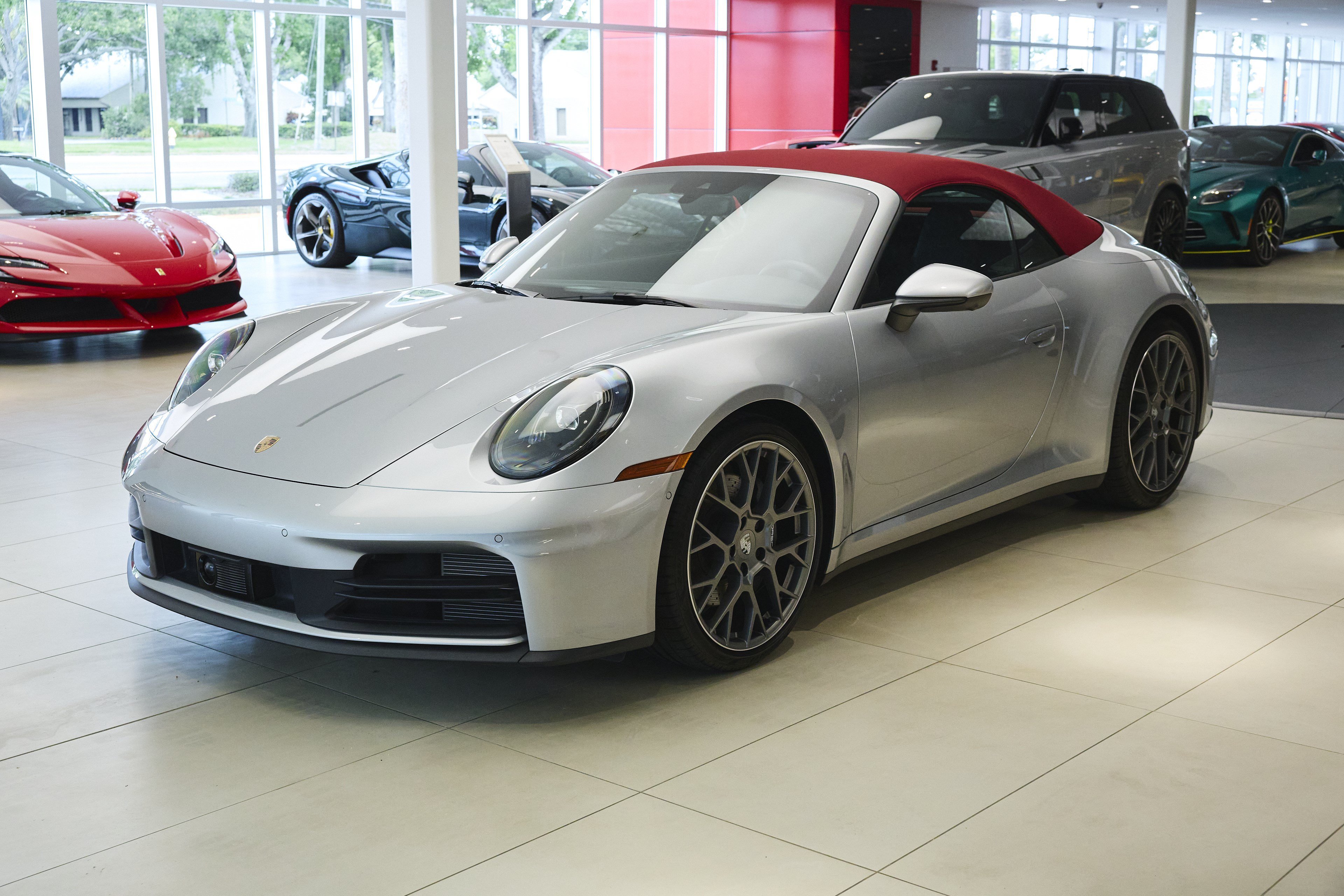 Used 2025 GT Silver Metallic Porsche Carrera image 36