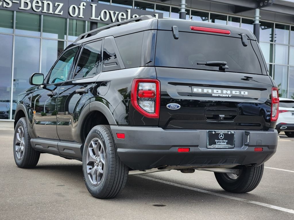 Used 2022 SHADOW BLACK Ford Badlands image 6