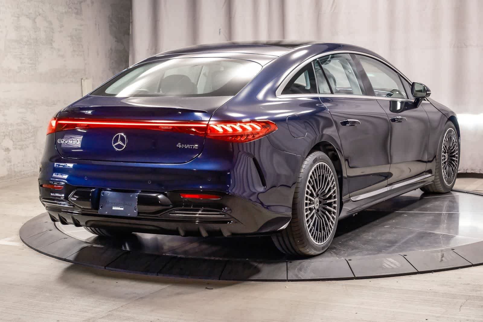 New 2026 Nautical Blue Metallic Mercedes-Benz EQS 450 image 45