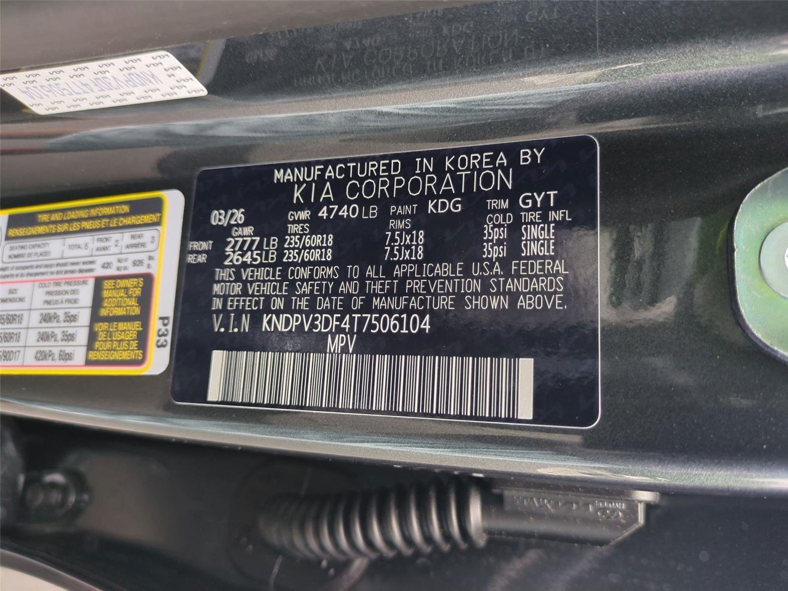 New 2026 Gravity Gray Kia EX image 40