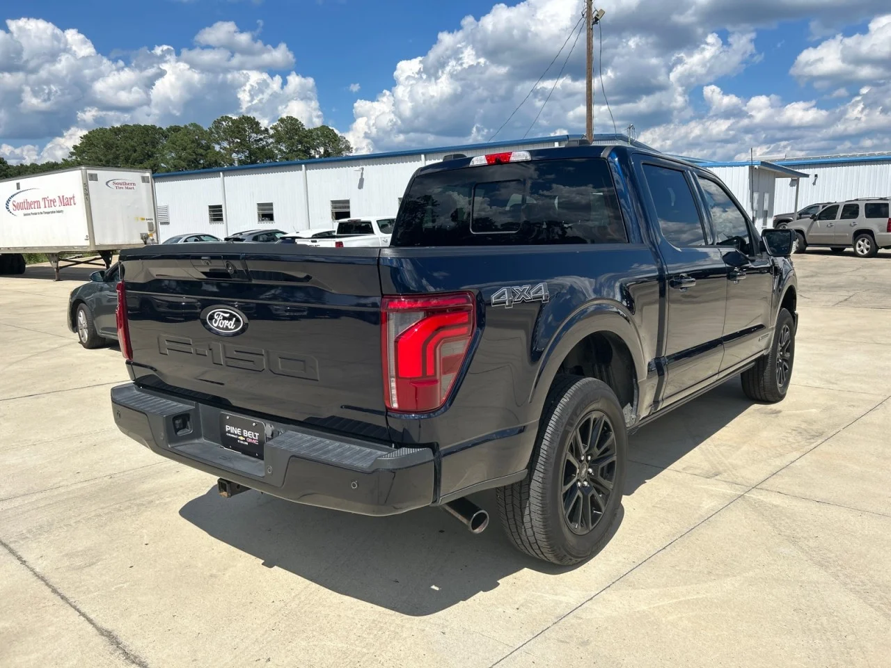 Used 2024 Blue Ford Platinum image 3