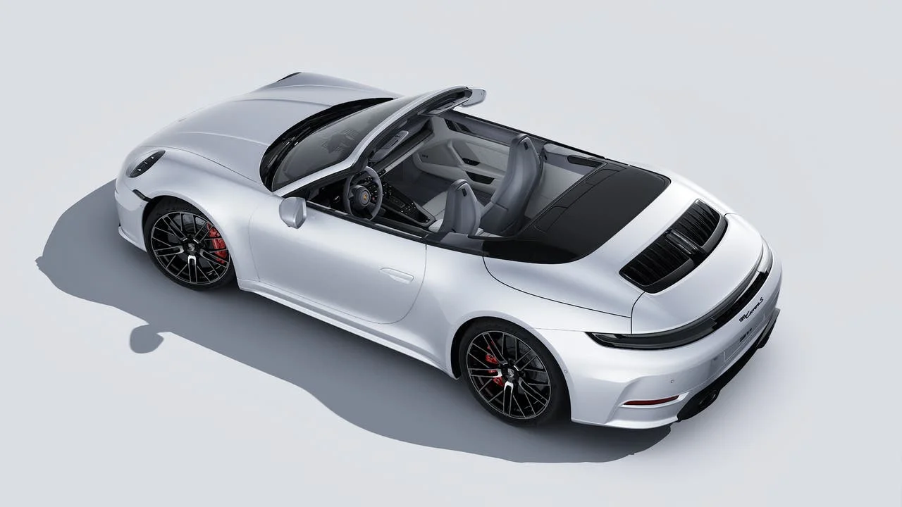 New 2026 Off-white Porsche Carrera S image 4