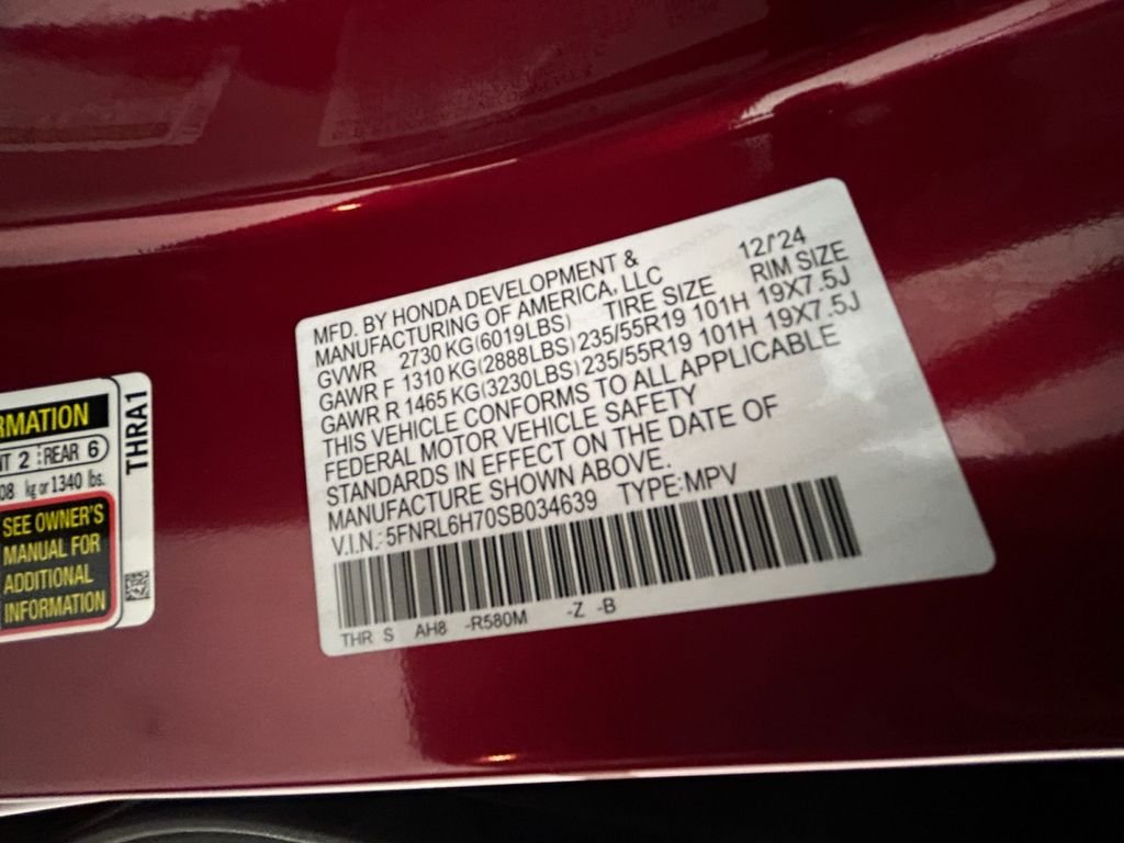 Used 2025 Red Honda Sport-L image 20
