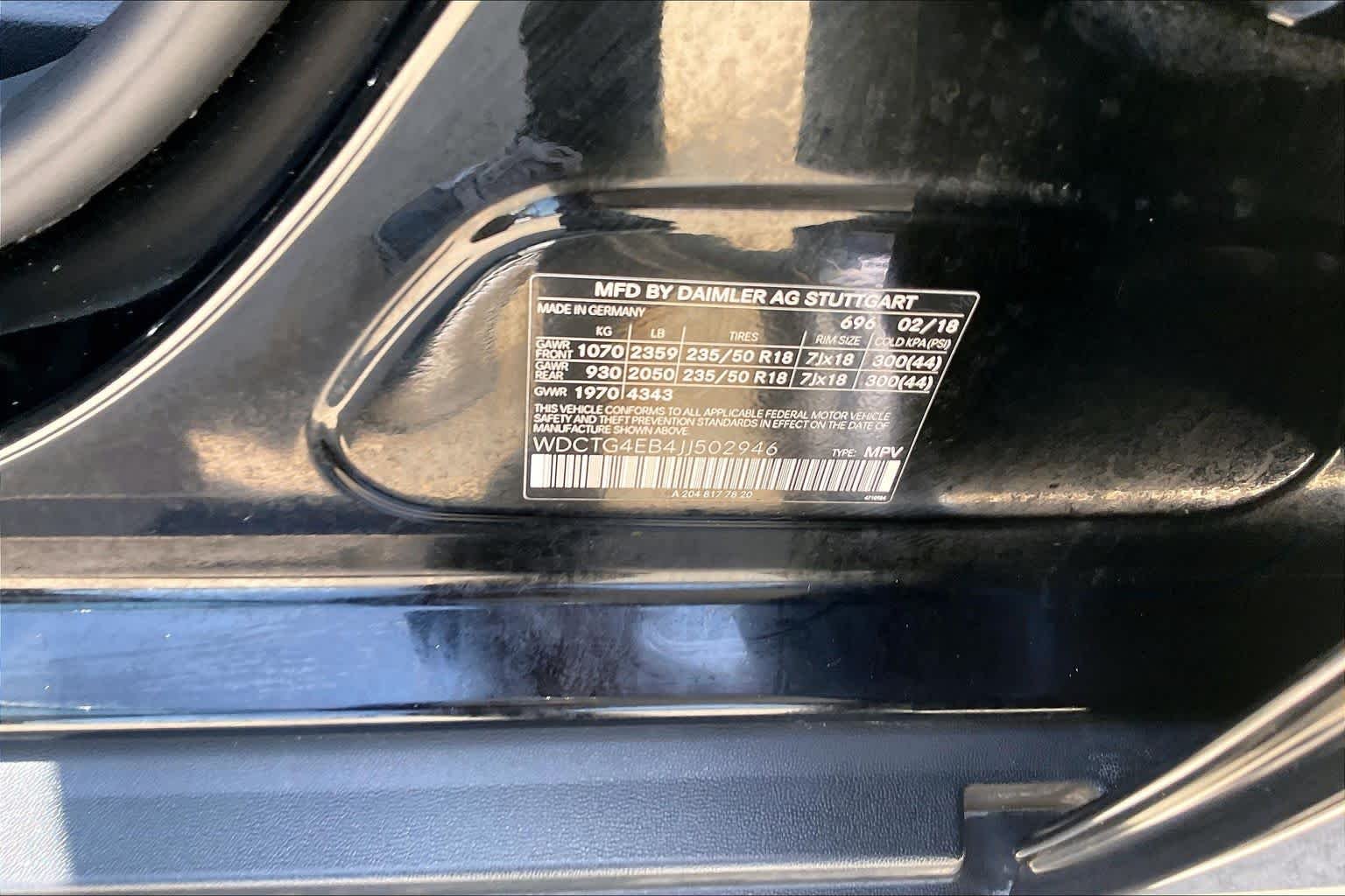 Used 2018 Night Black Mercedes-Benz GLA 250 image 36
