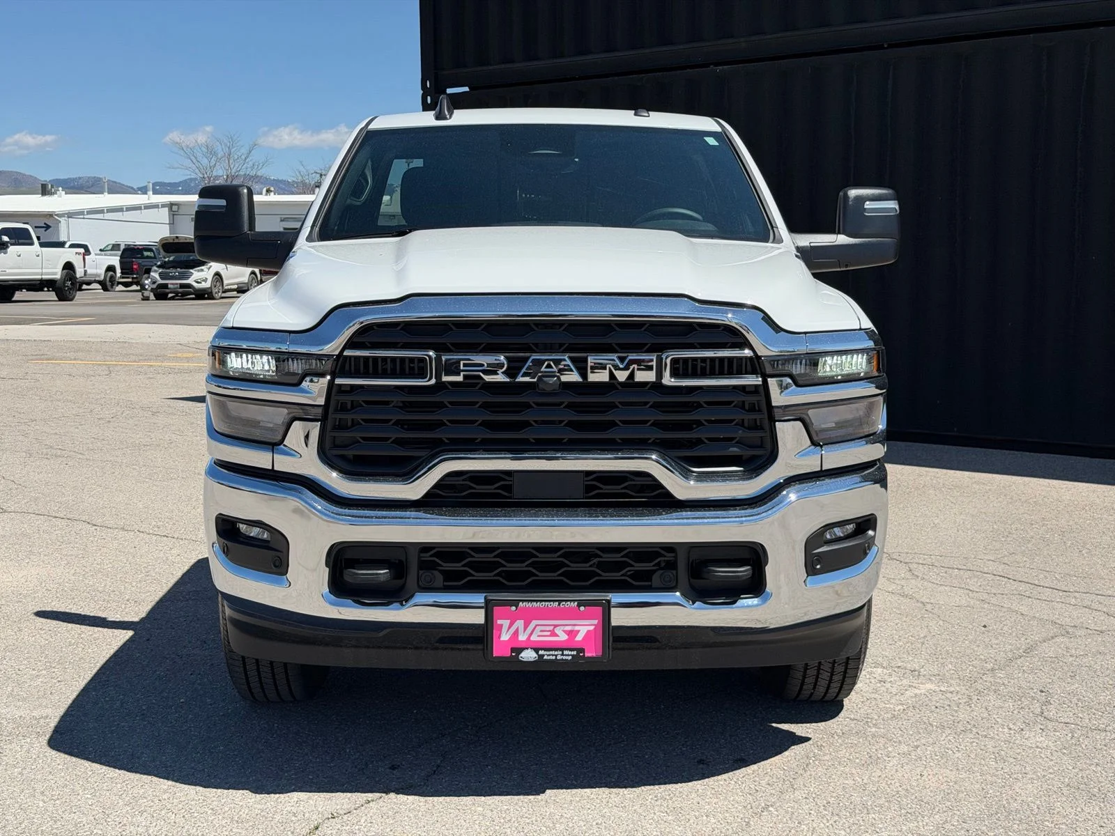 New 2026 Bright White Clear-Coat Exterior Paint RAM Tradesman image 2