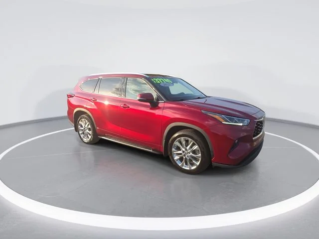 Used 2022 Red Toyota Limited image 2