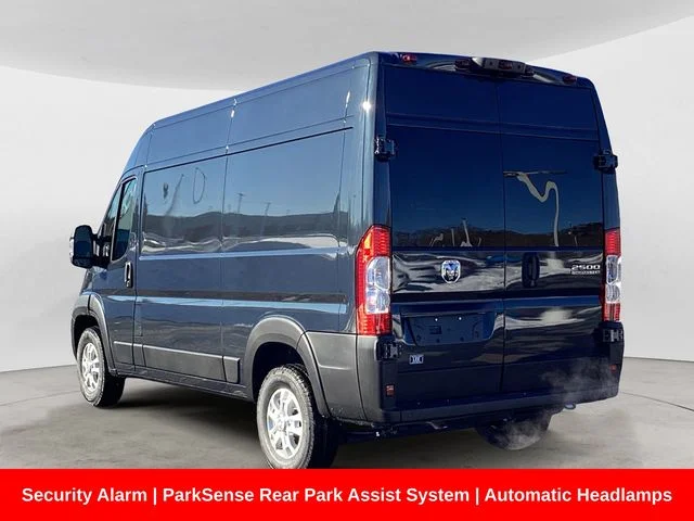 New 2026 Blue Metallic Ram PROMASTER 2500 SLT CARGO VAN HIGH ROOF 136