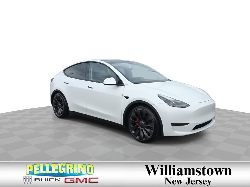 Used 2022 Tesla Model Y Performance with VIN 7SAYGDEF5NF535145 for sale in Monroe, NJ