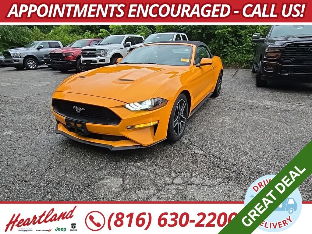 2018 Ford Mustang EcoBoost Convertible Premium's photo