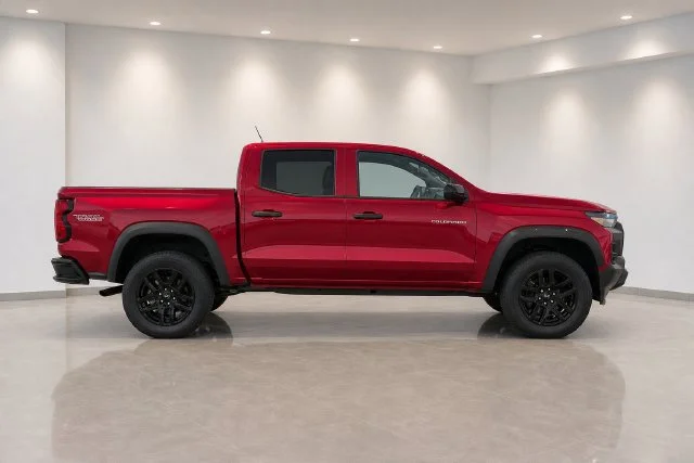 Used 2024 Radiant Red Tintcoat Chevrolet Trail Boss image 3