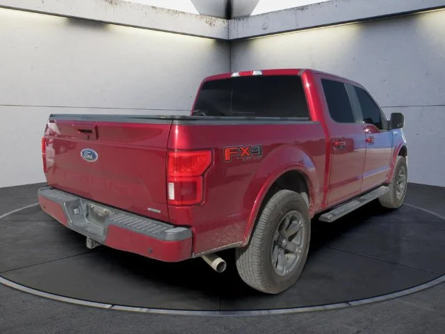Used 2018 Ruby Red Metallic Ford Lariat image 3