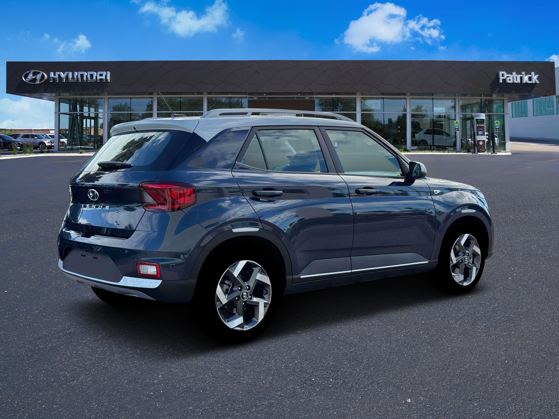 New 2026 Denim w/White Roof Hyundai SEL image 8