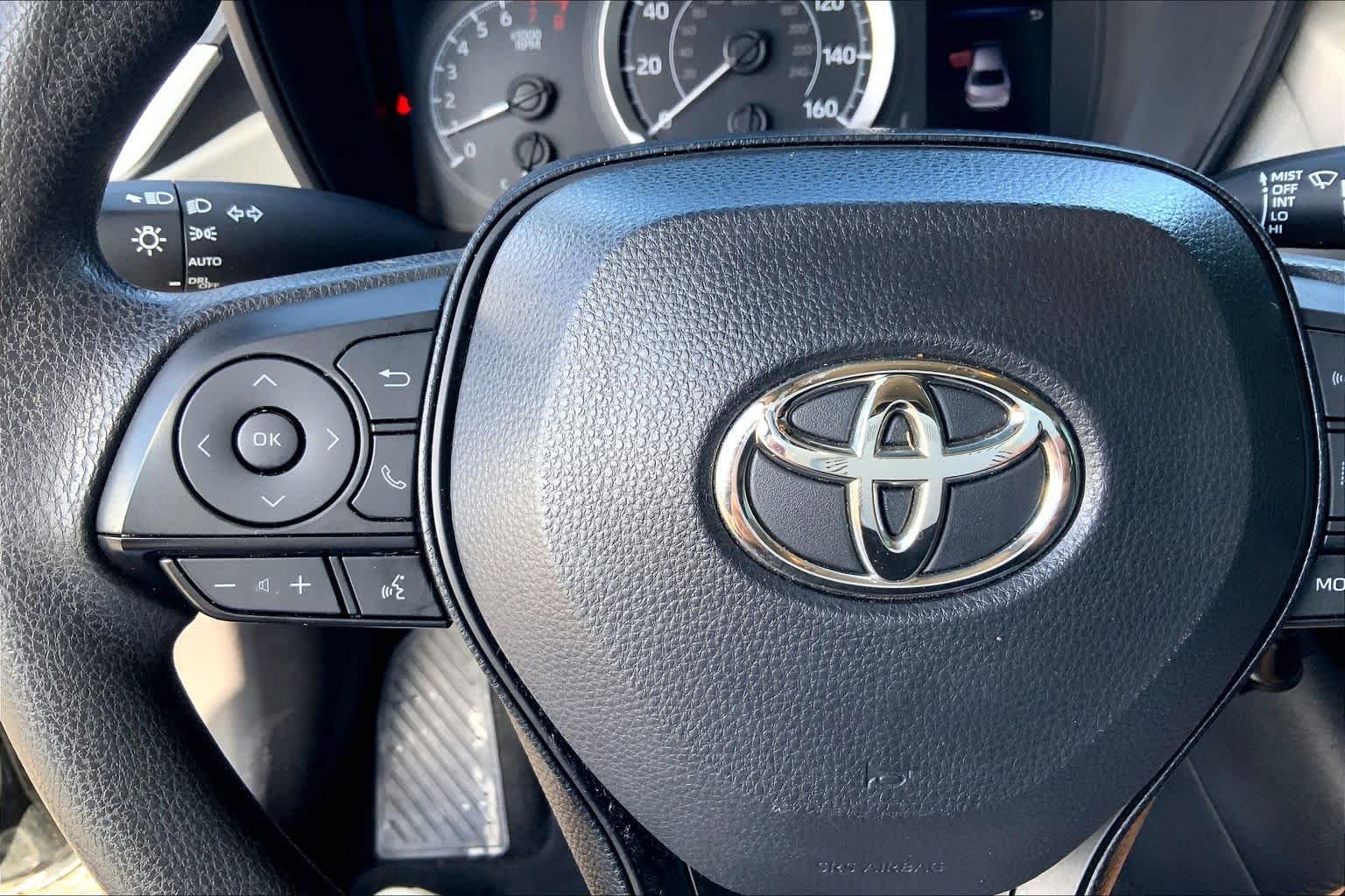 Used 2021 Black Sand Pearl Toyota LE image 24
